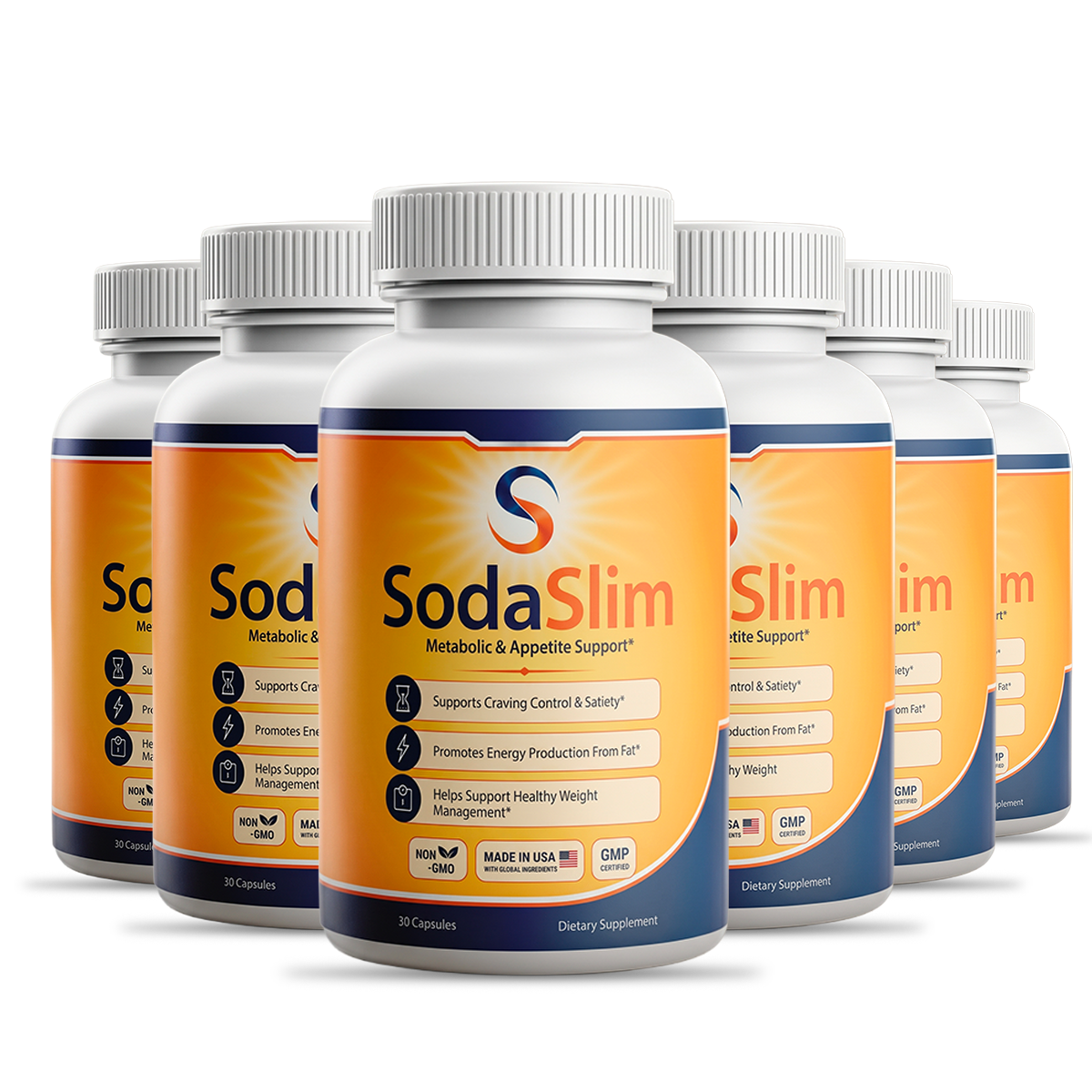 SodaSlim discounted 6 bottle package